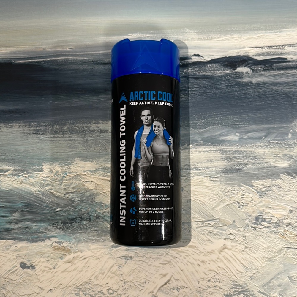 Arctic Cool, instant cooling towel